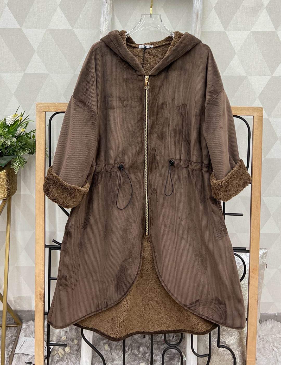 Oversize Hooded Jacket