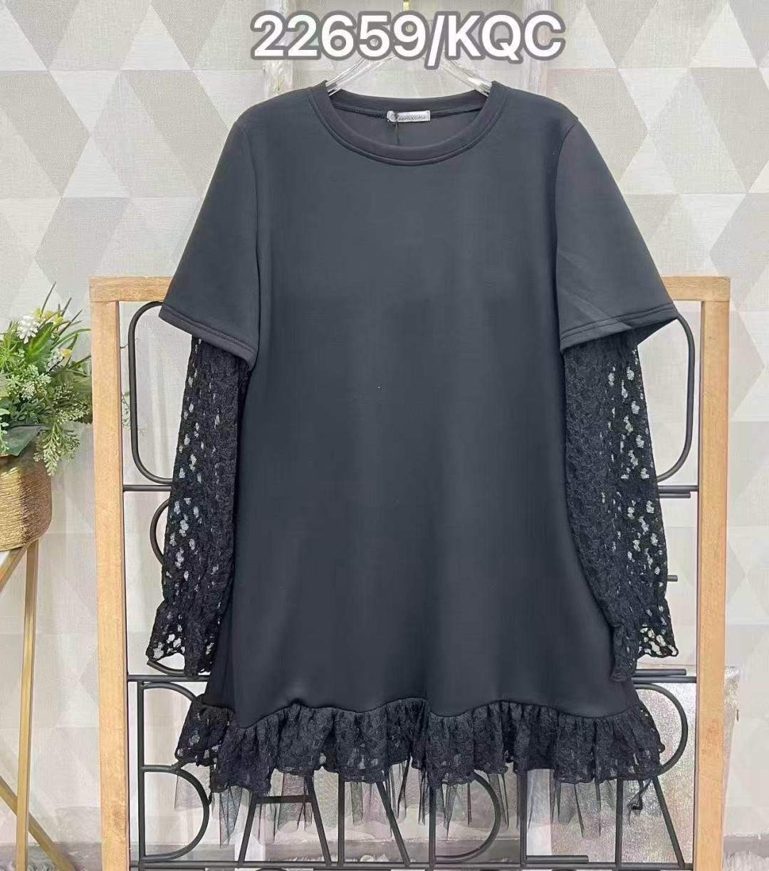 Baby Doll Dress with Lace