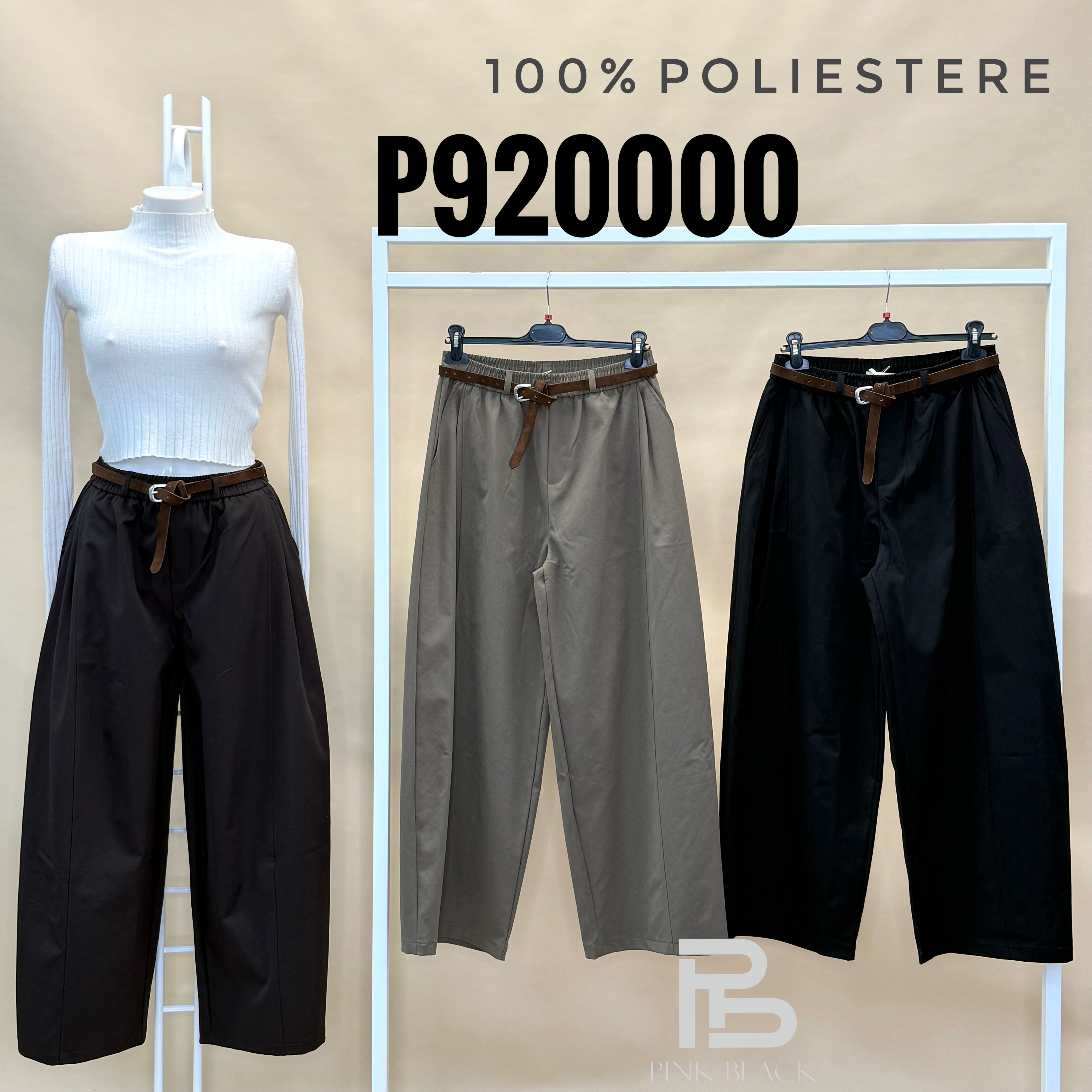 Wide High-Waist Trousers