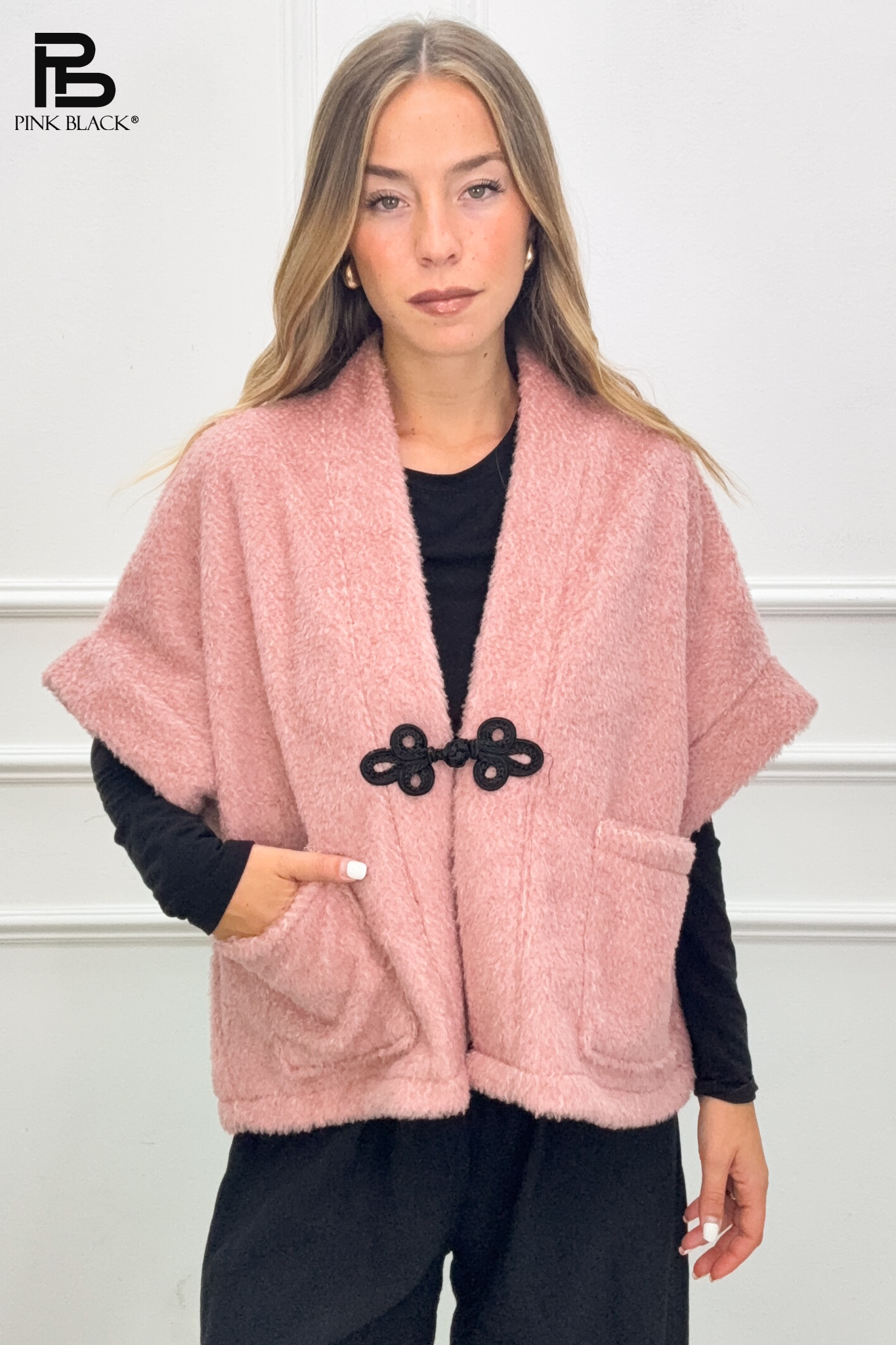 Bouclé Short Cover-Up