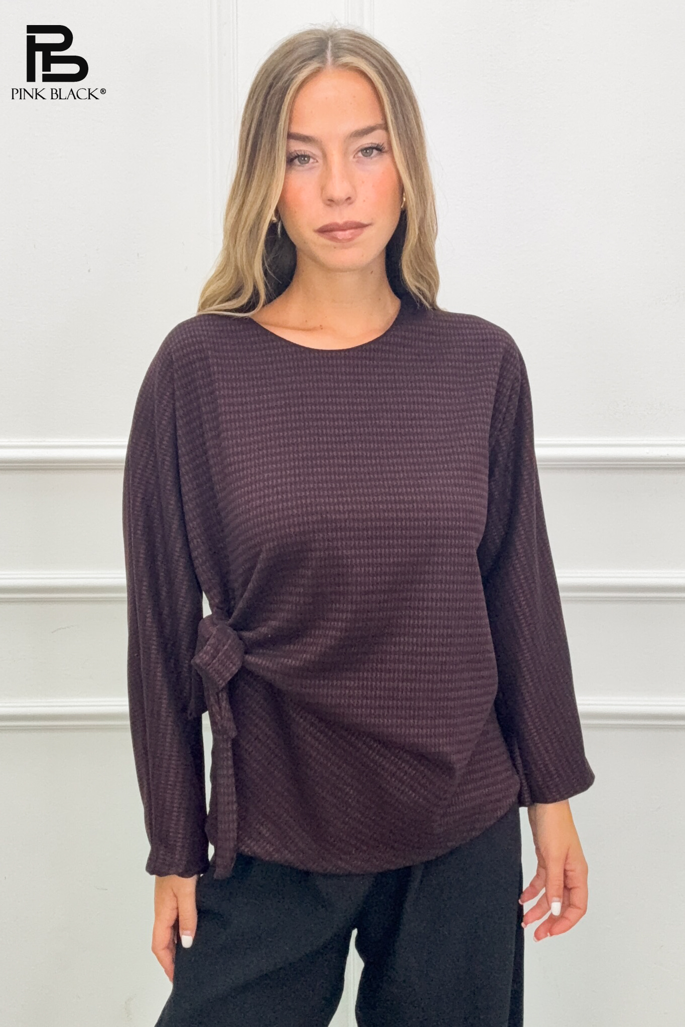 Relaxed Top with Bow