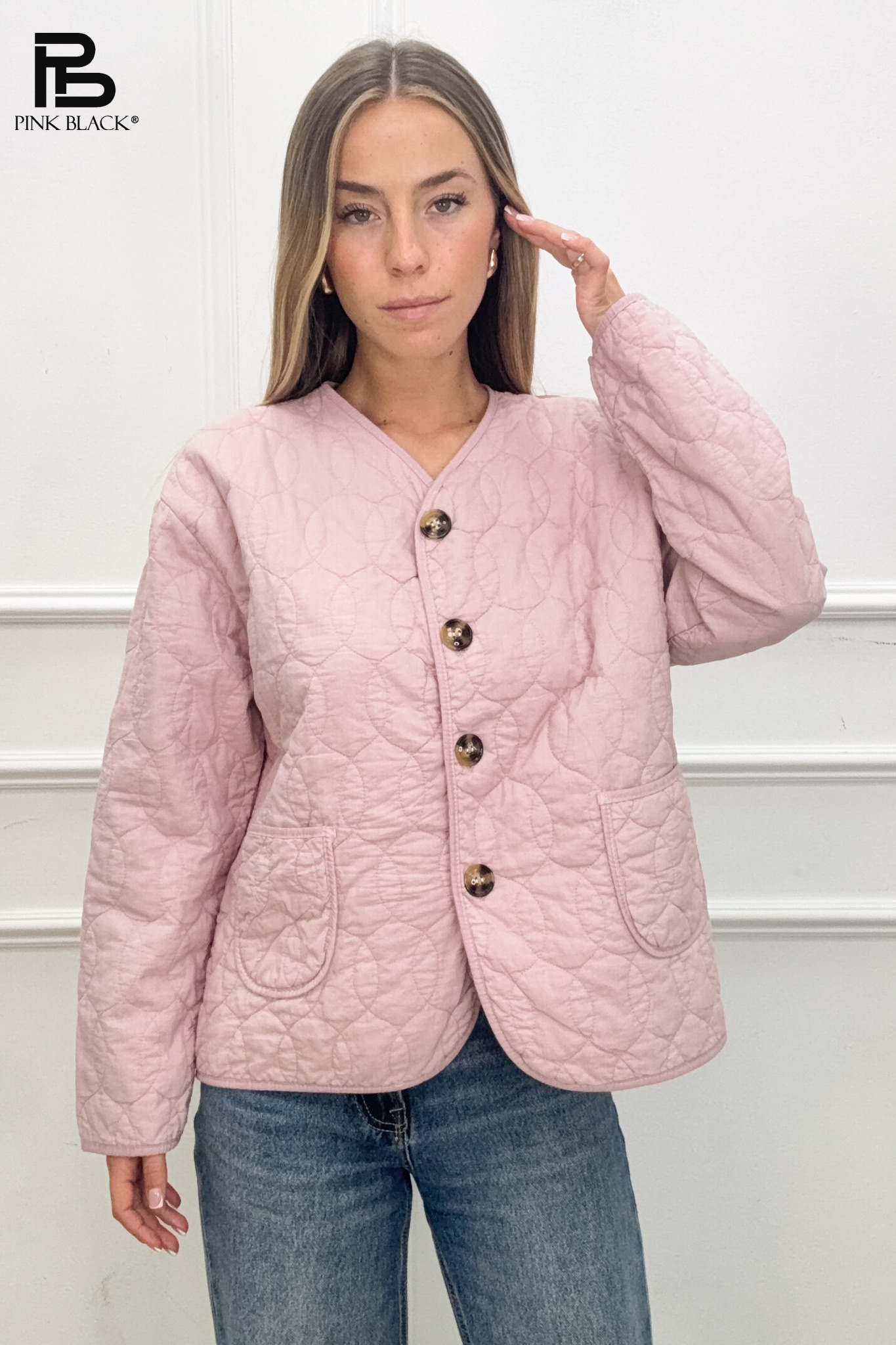 Straight Quilted Jacket