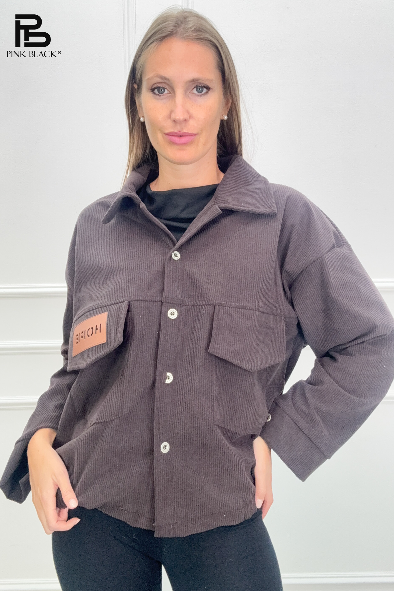 Oversized Shirt Jacket