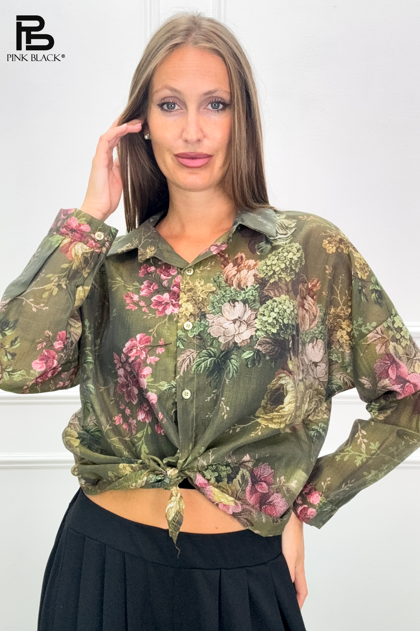 Relaxed Fit Floral Shirt