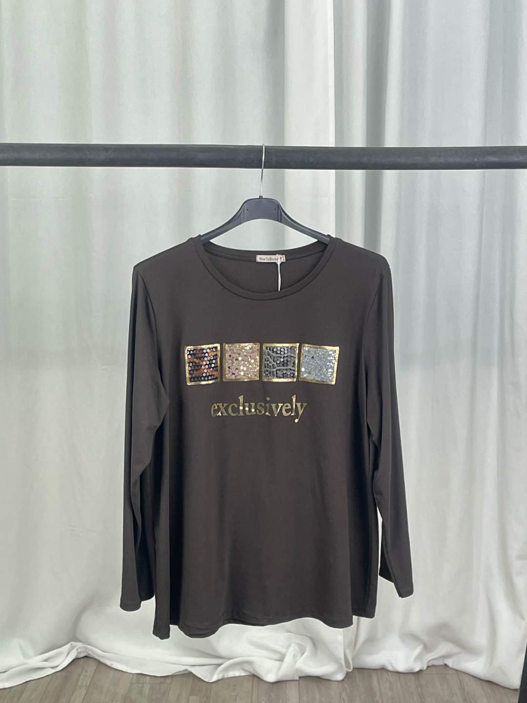 Relaxed Sequin Tee
