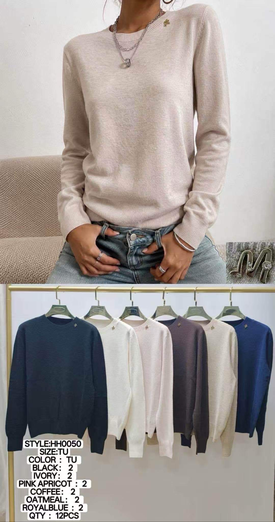 Crewneck Smooth Sweater