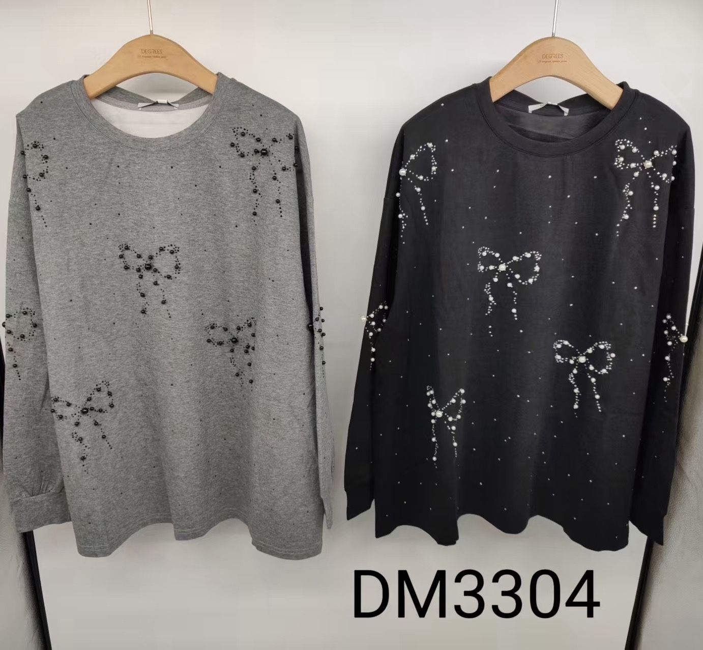 Relaxed Stud-Embellished Top