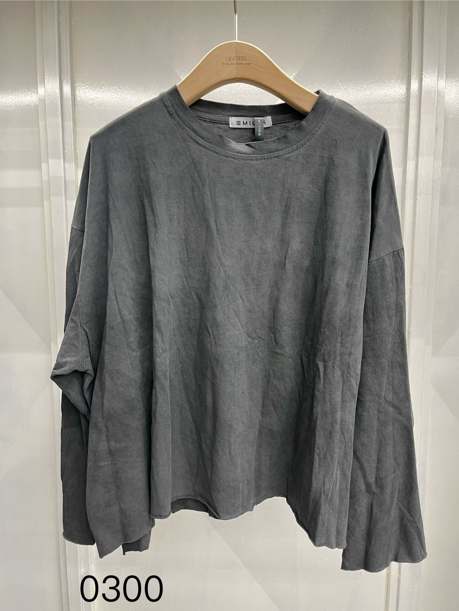 Relaxed Round-Neck Top