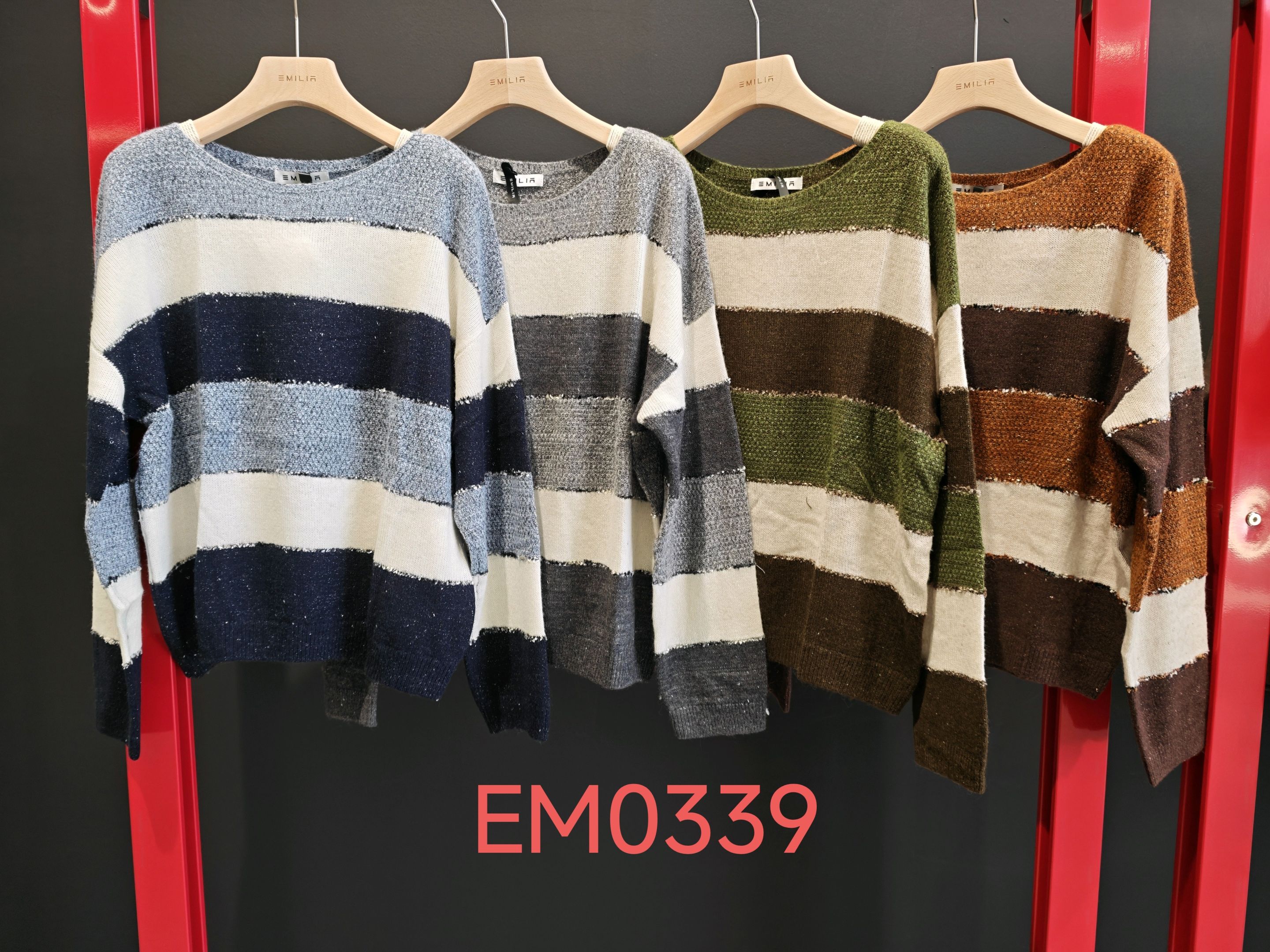 Oversized Striped Sweater