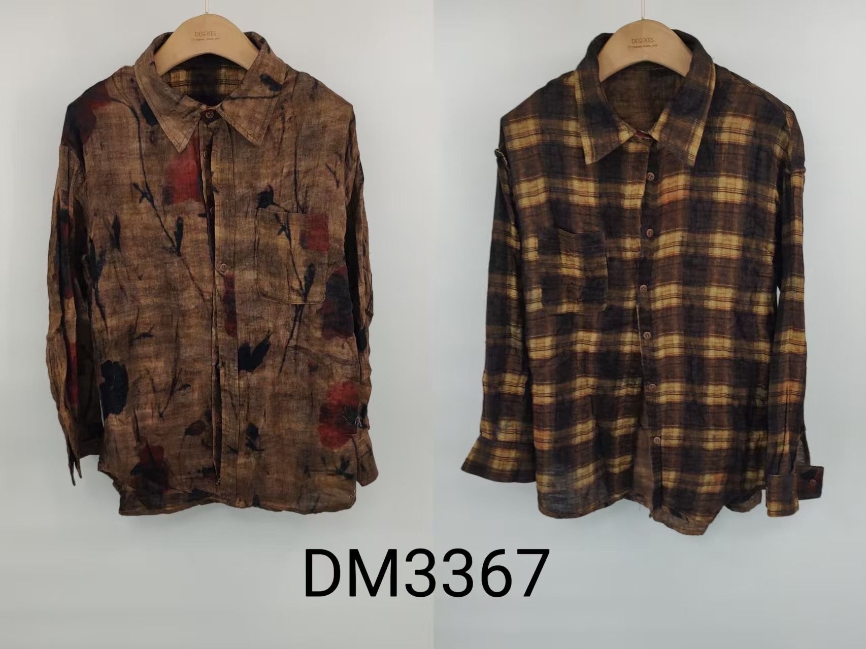 Straight Shirt with Collar