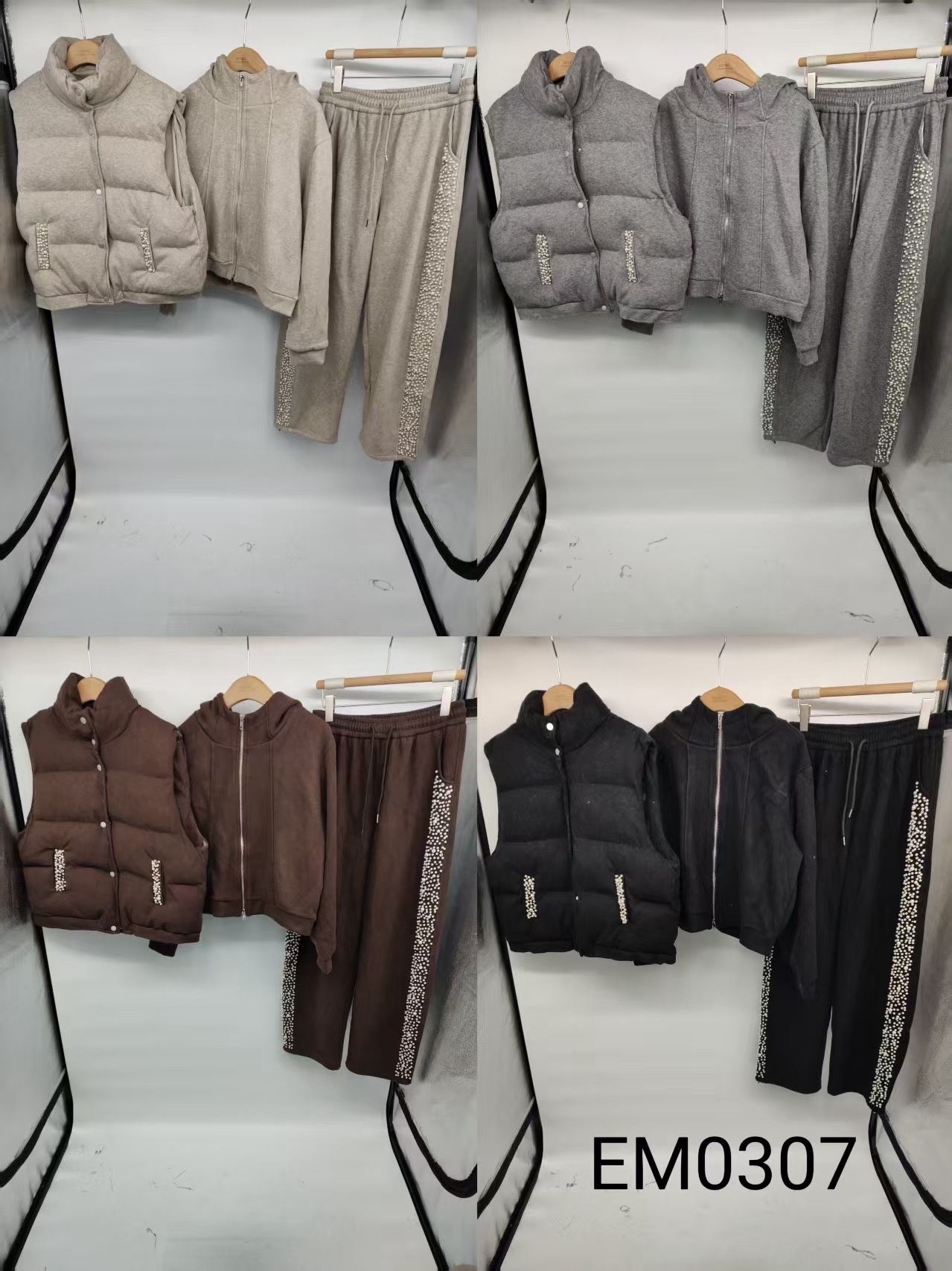 Hooded Tracksuit Set