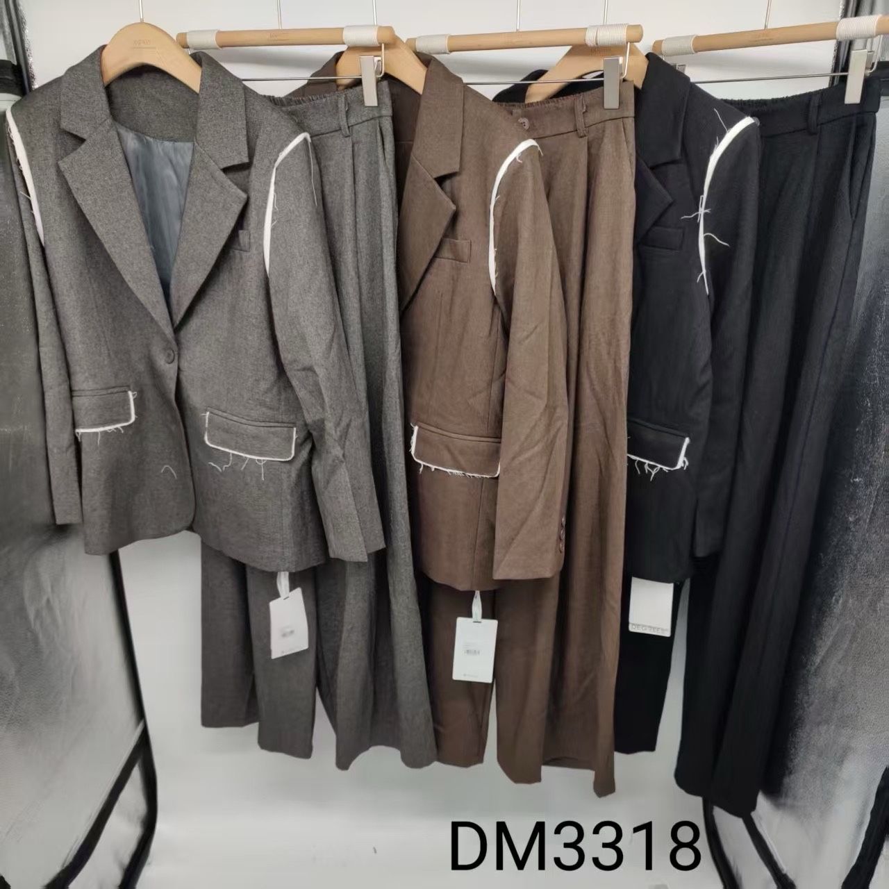 Wide‑Cut Suit Set