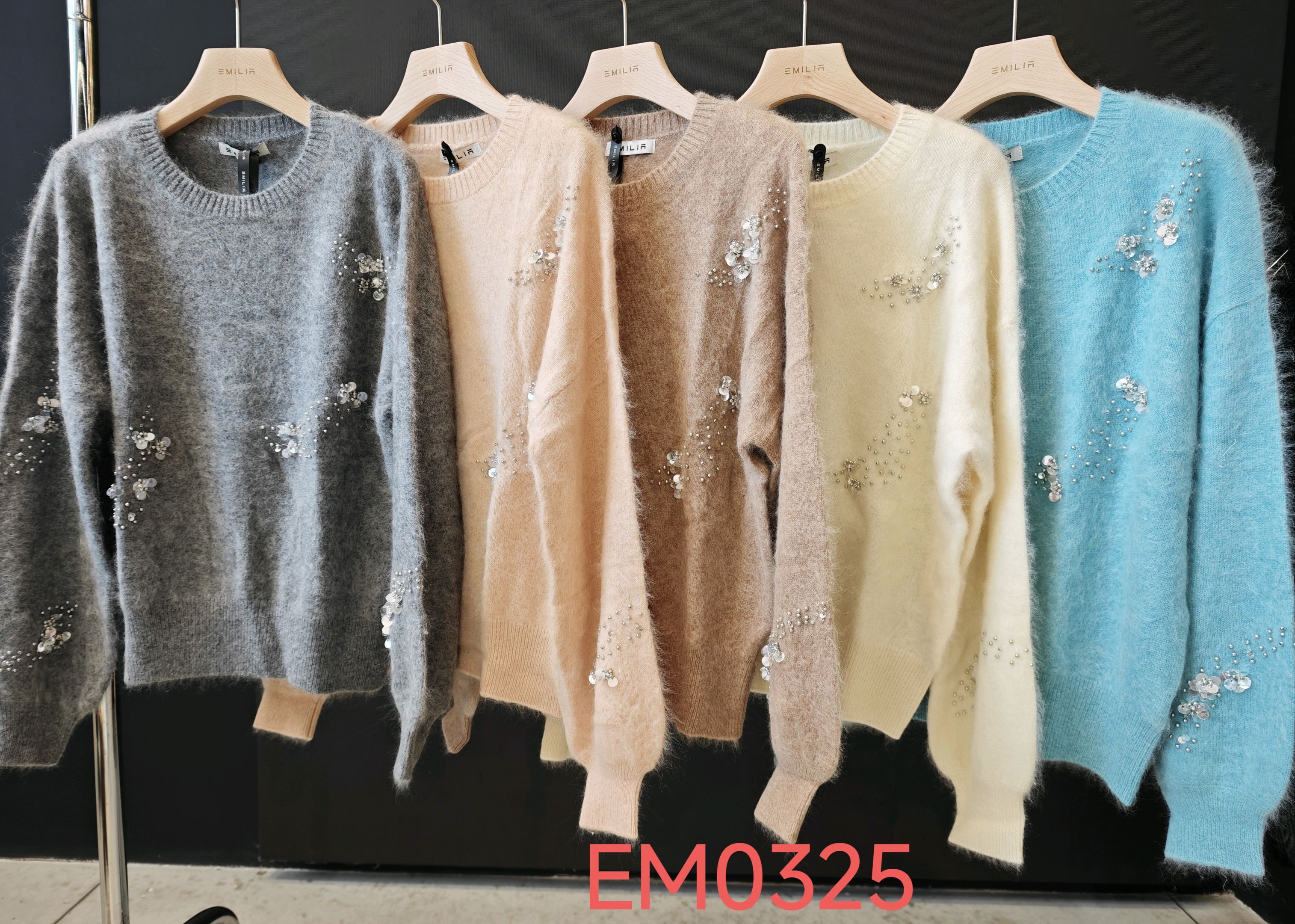 Sequin Knit Sweater