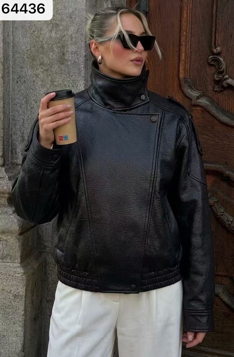Boxy Bomber with Stand Collar