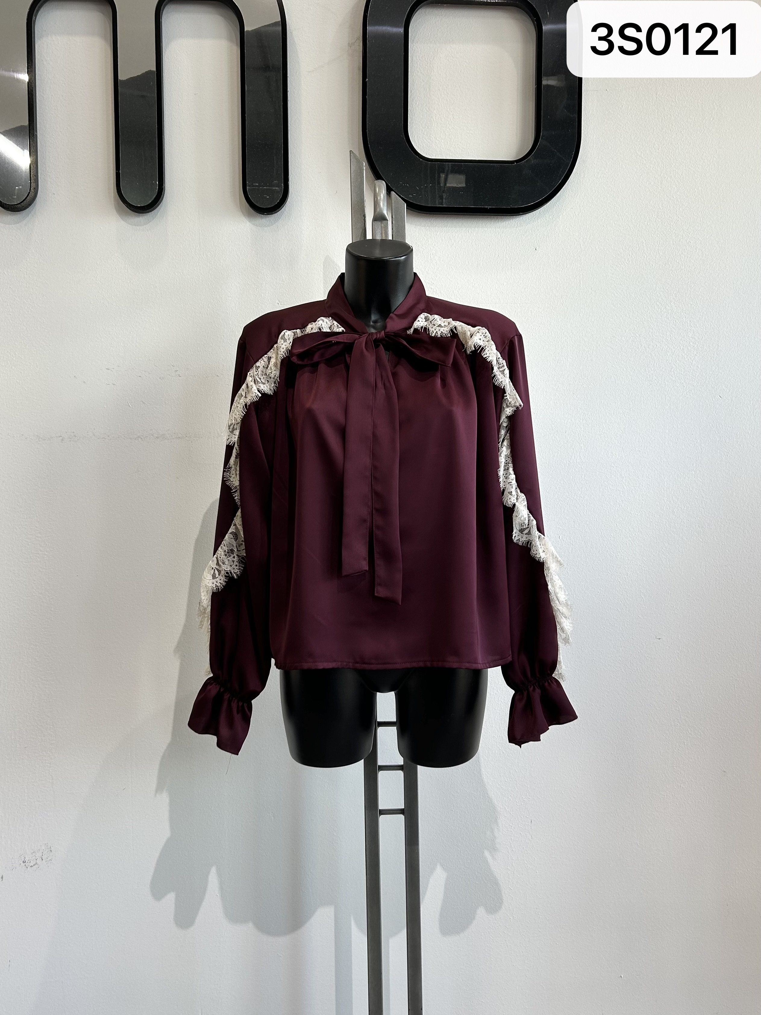 Bow-Tie Shirt Blouse