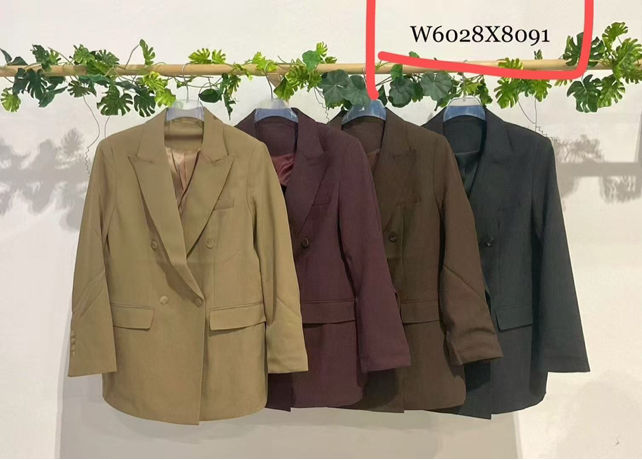 Tailored Double-Breasted Blazer