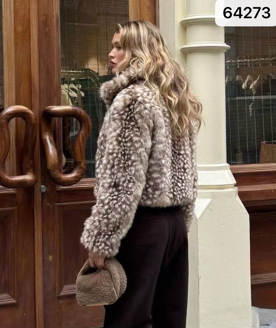 Mini Coat with Lapels
