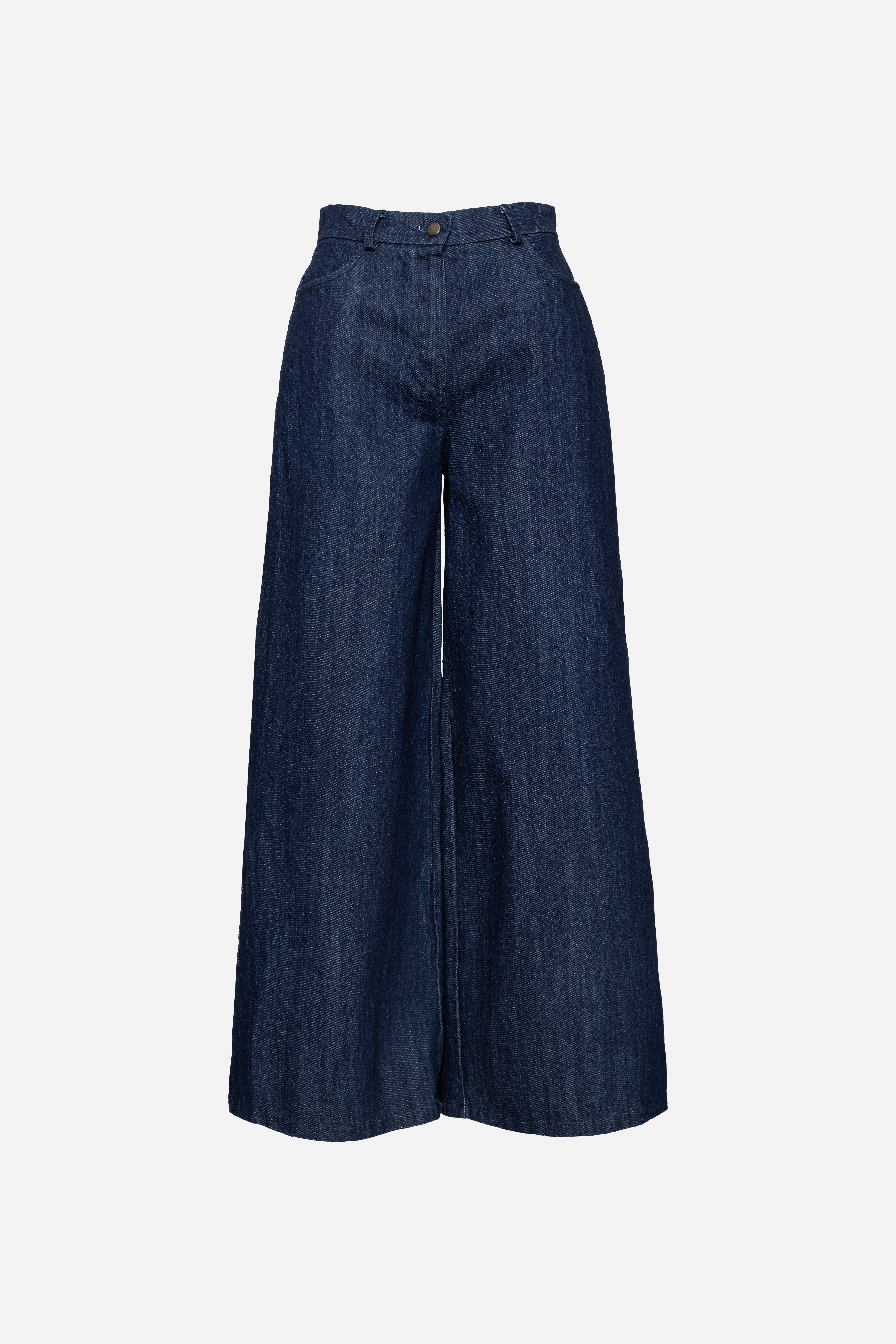 High-Waist Wide Leg Trousers