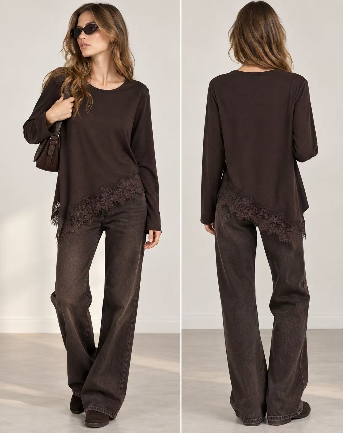 Relaxed Asymmetric Blouse