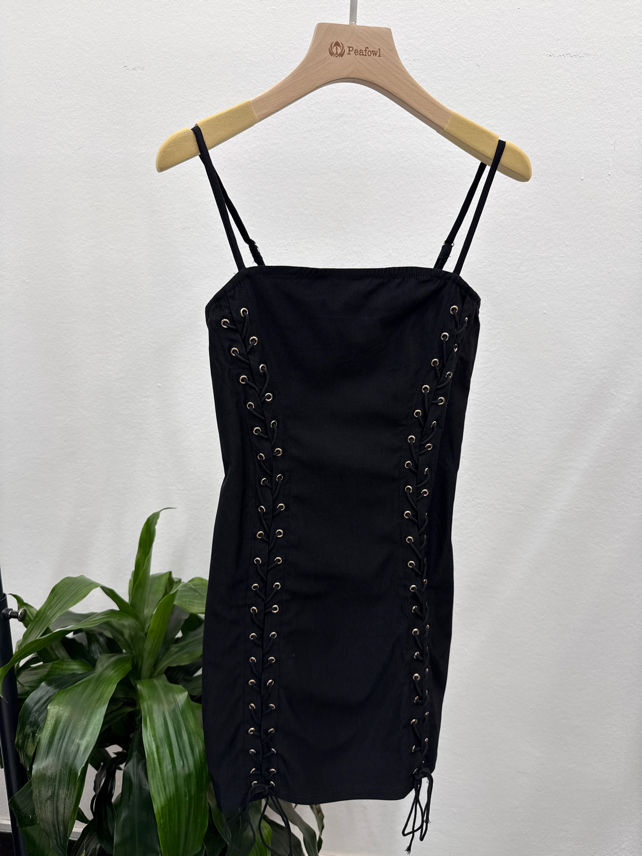 Cut-Out Mini Dress