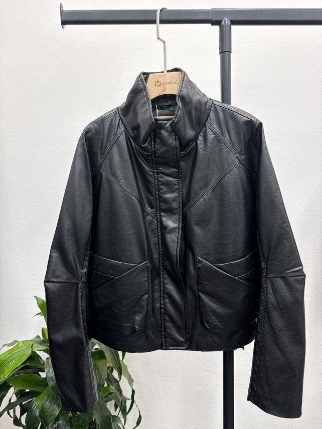Short Stand-Collar Jacket
