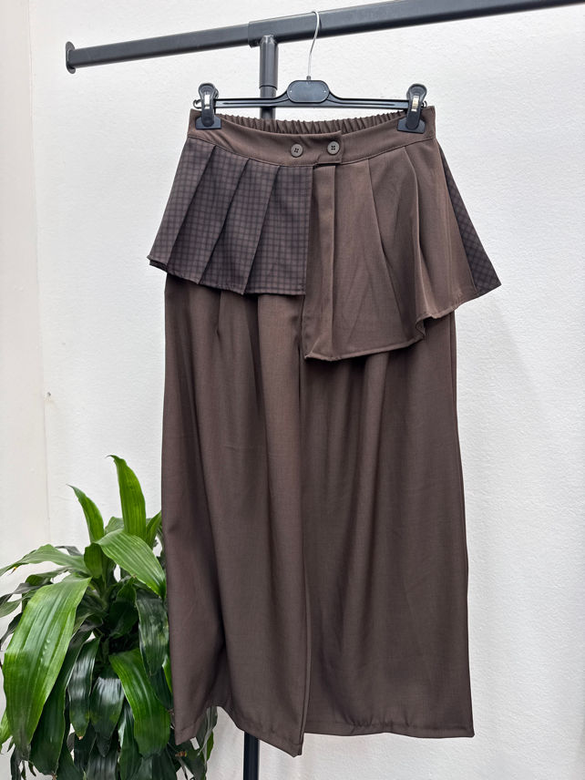 High‑Waist Wide Trousers