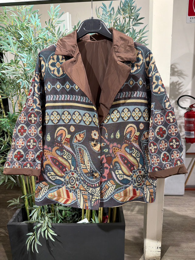 Paisley Jacquard Jacket