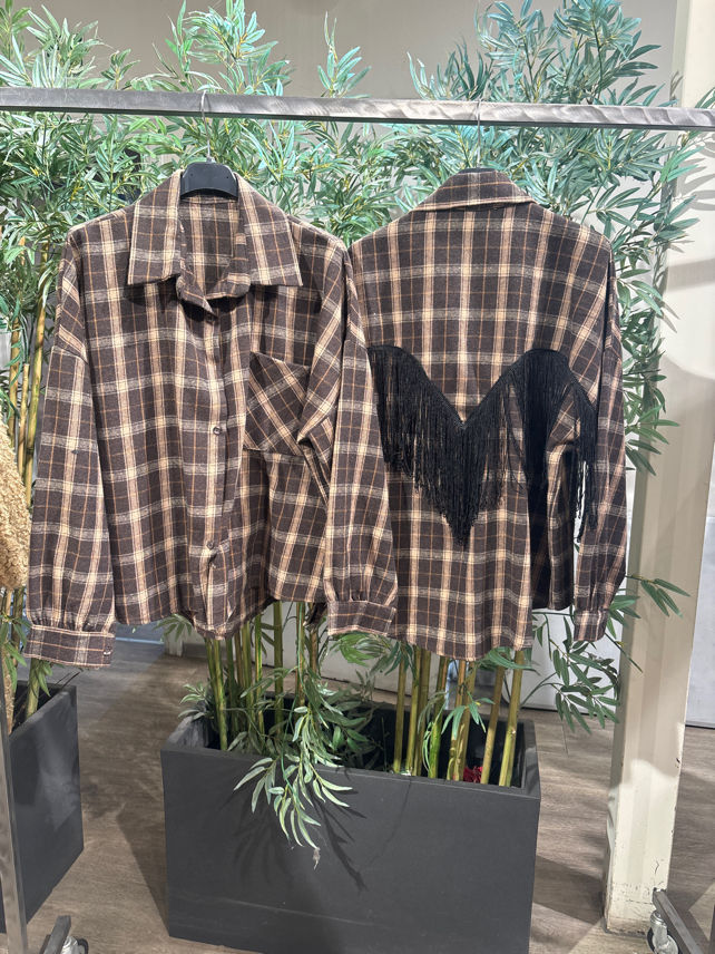 Oversized Checked Shirt