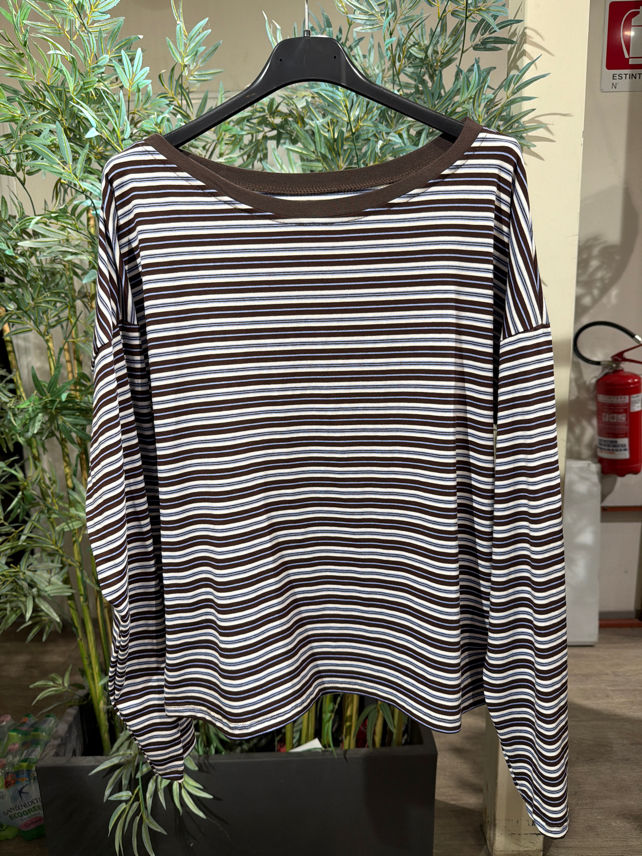 Relaxed Stripe T‑Shirt