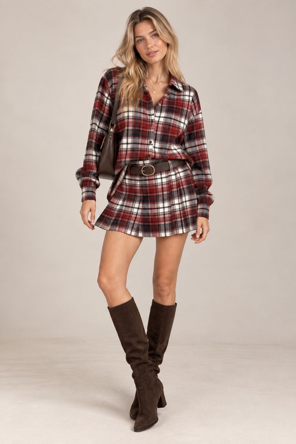Relaxed Check Shirt
