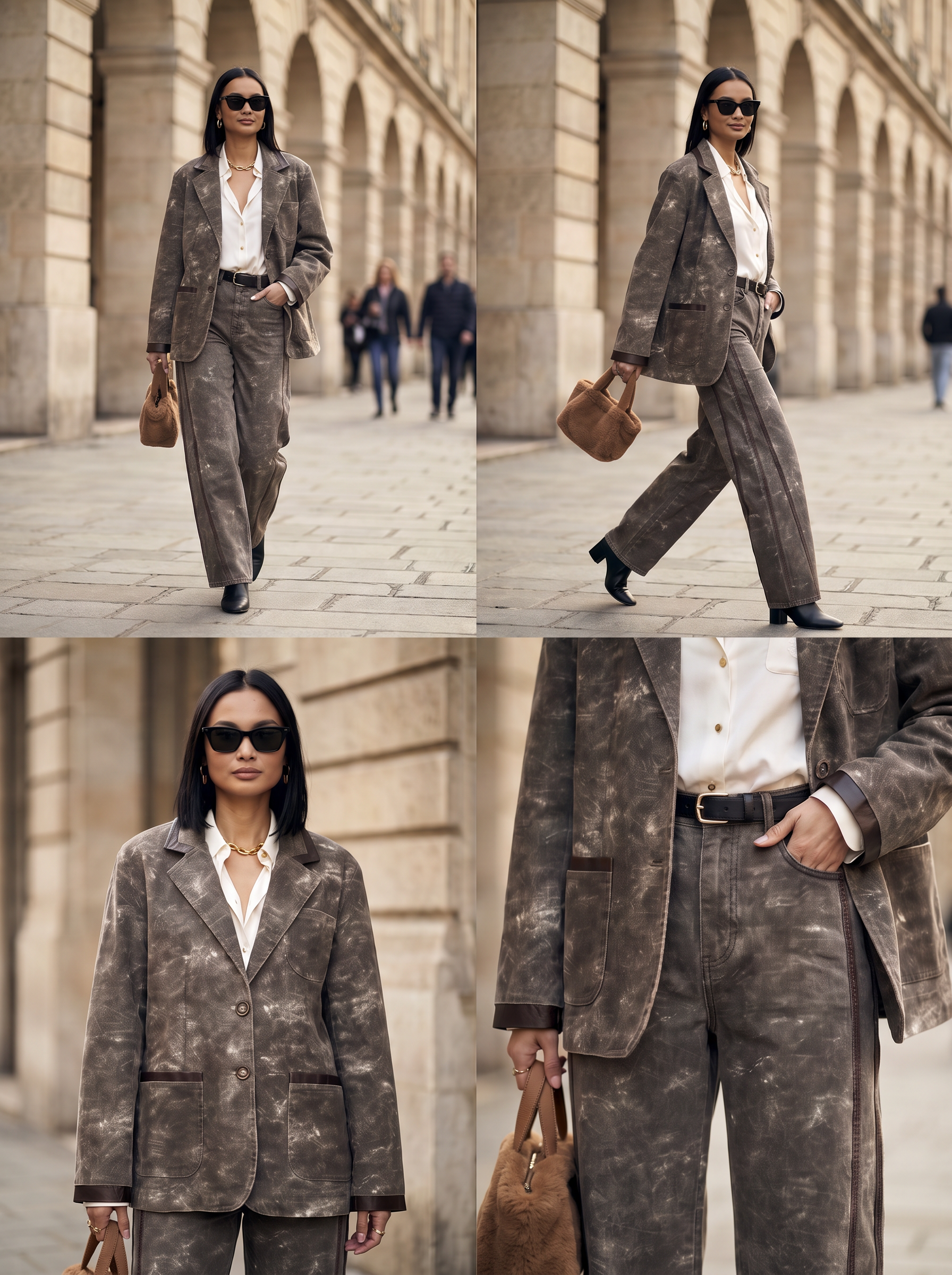 Straight-Leg Trousers