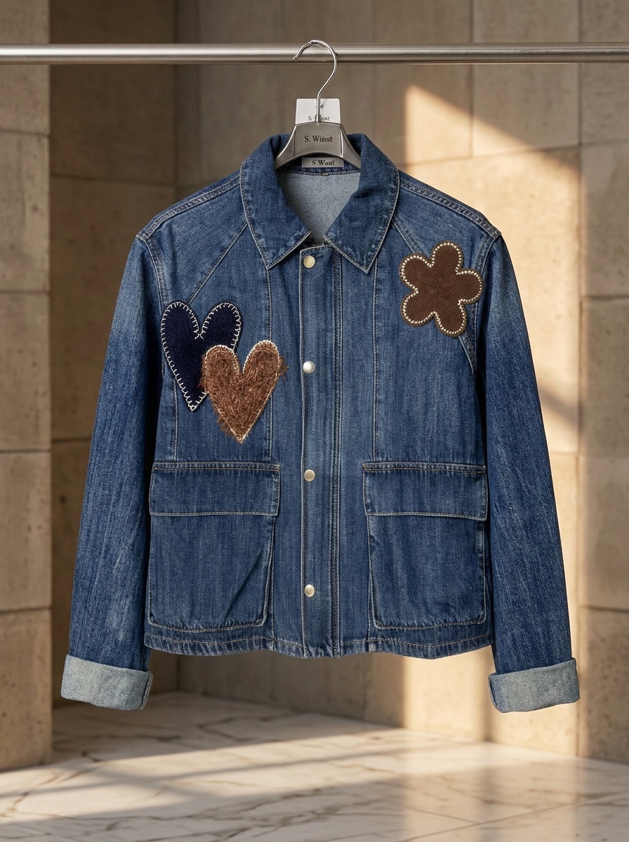Embroidered Denim Jacket