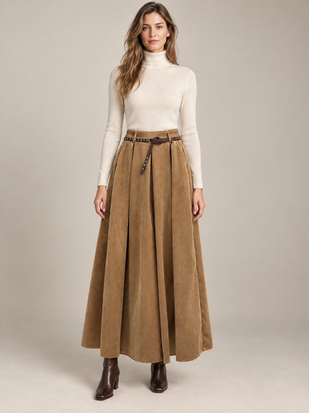 Corduroy Palazzo Trousers
