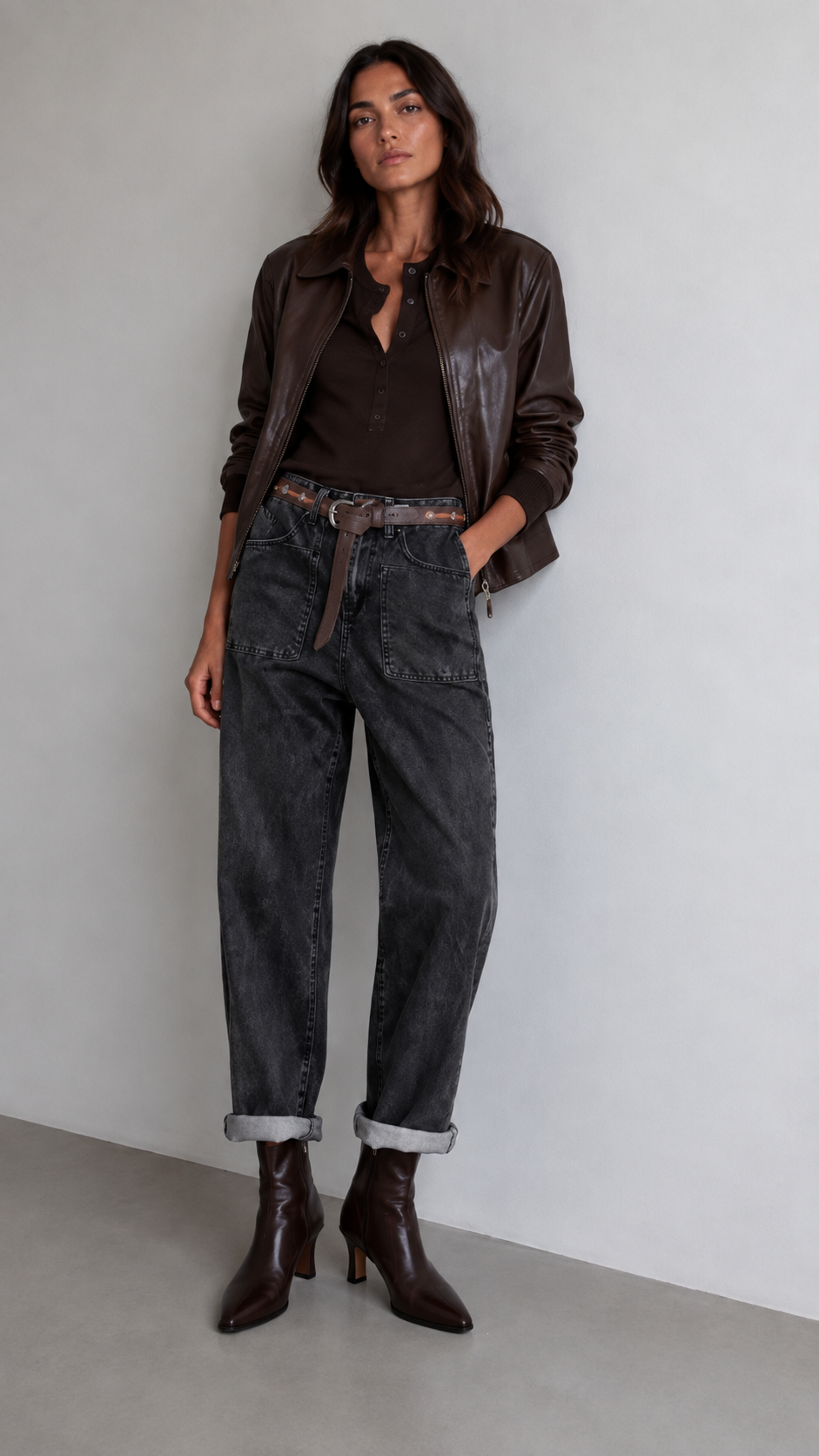 Balloon‑Fit Trousers with Pockets