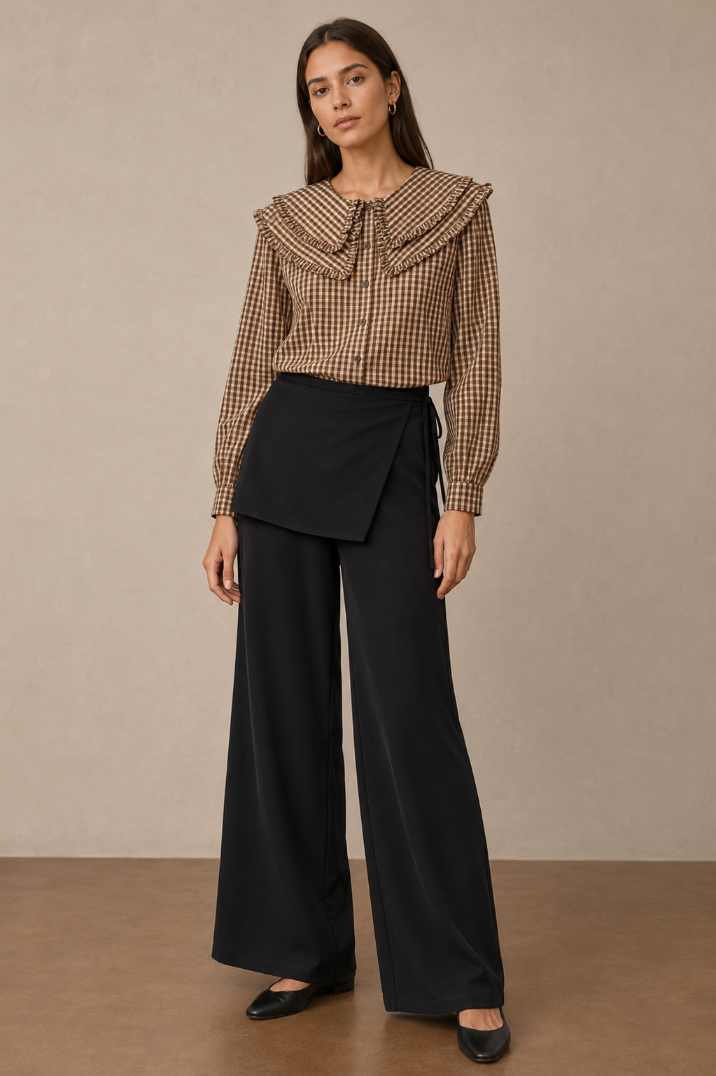 Bebe-Collar Blouse