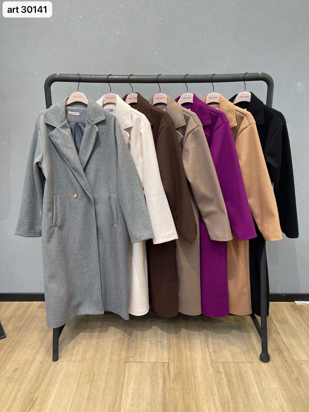 Tailored Knee-Length Coat