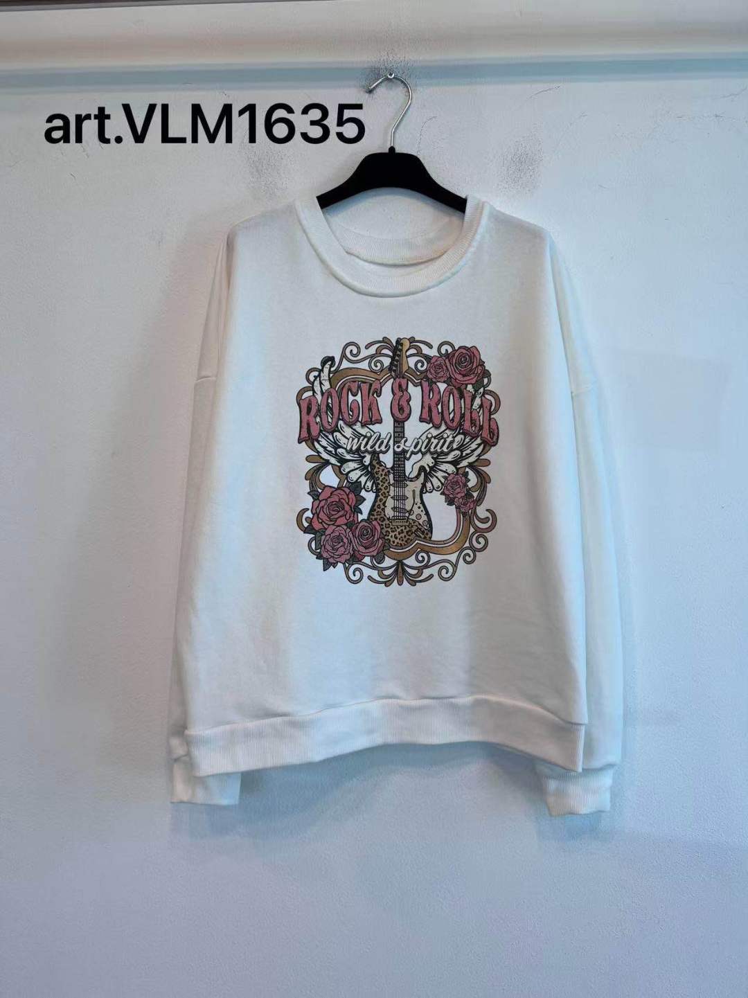 Relaxed Sweatshirt with Print