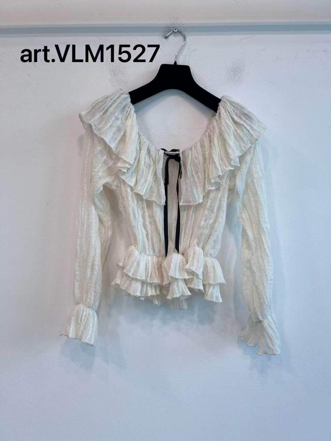 Off‑shoulder Peplum Blouse