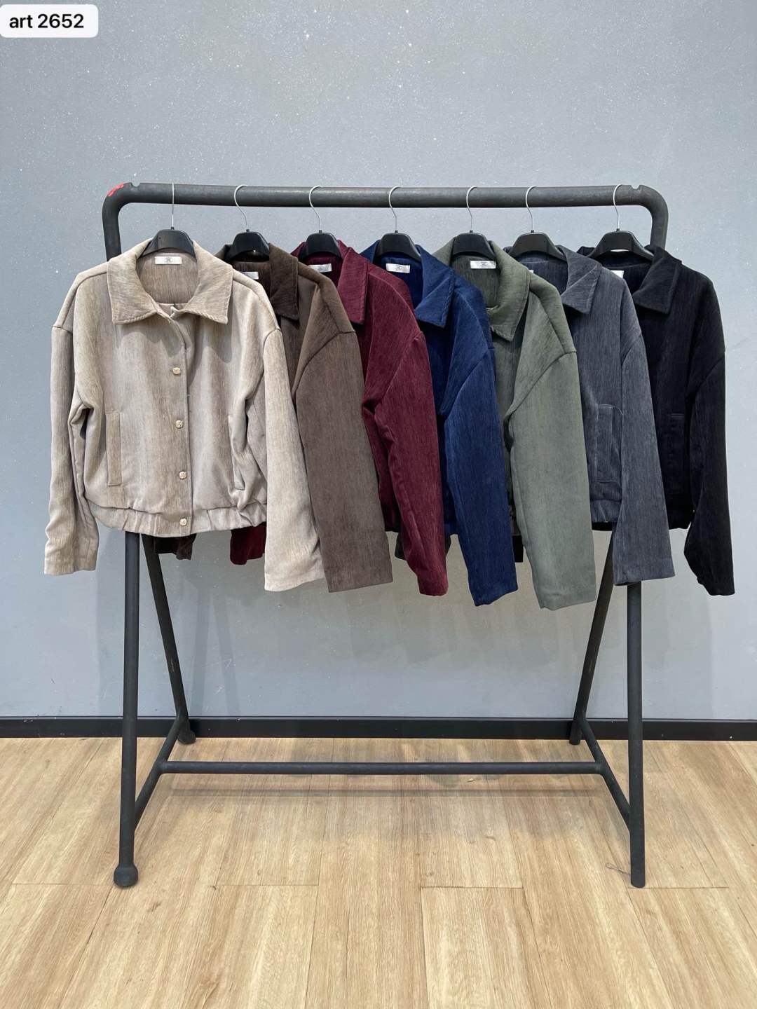 Corduroy Jacket with Collar