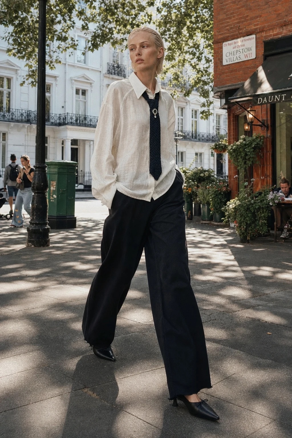 Relaxed Hip-Length Shirt