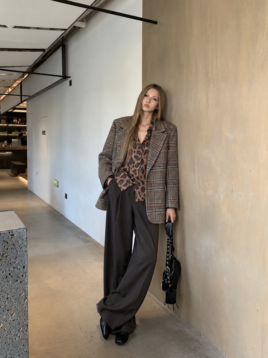 Tailored Tweed Blazer