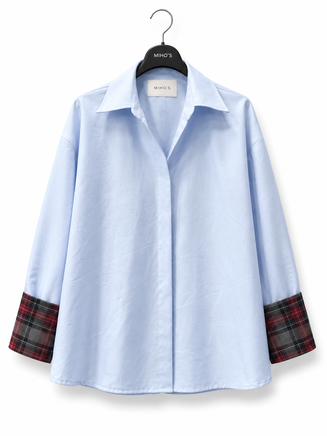 Oversized Shirt with Collar