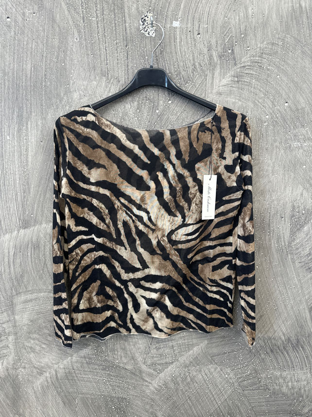 Boat-neck Top