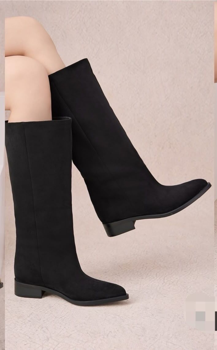 Matte Over‑the‑Knee Boots