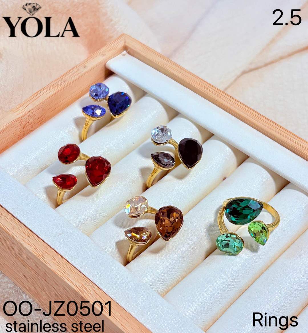 Crystal Accent Ring