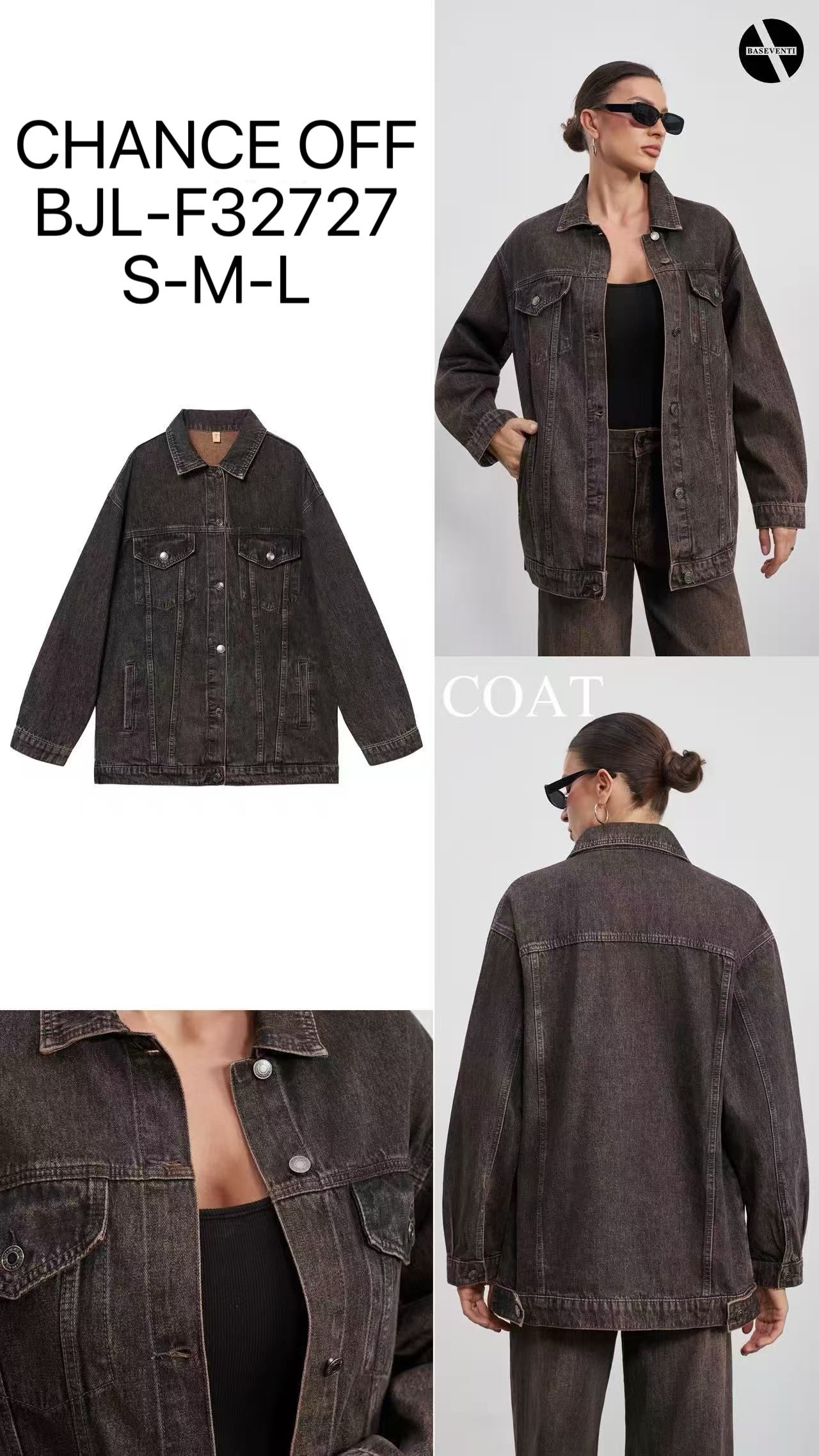 Oversize Shirt Denim Jacket