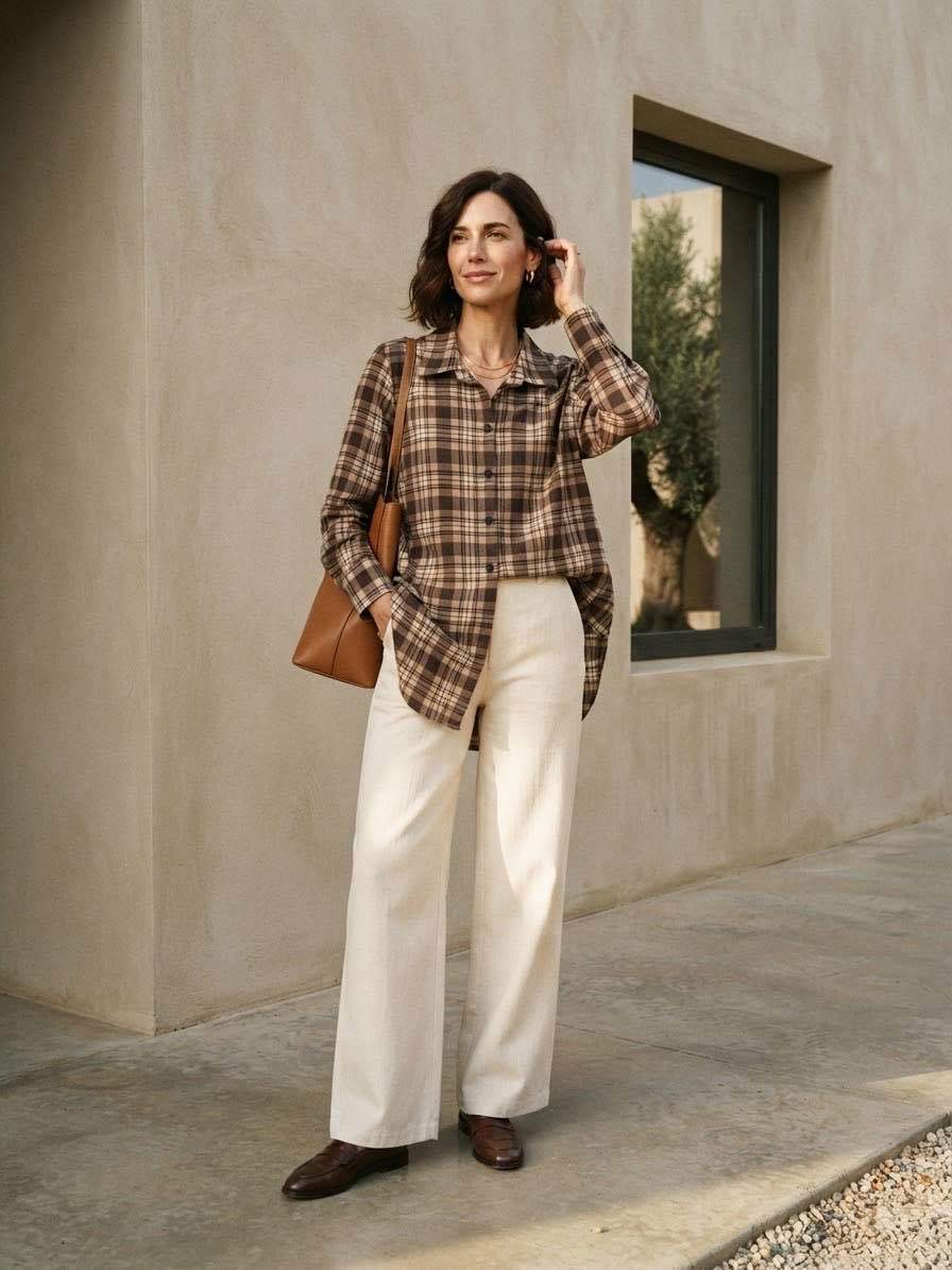 Relaxed Check Shirt