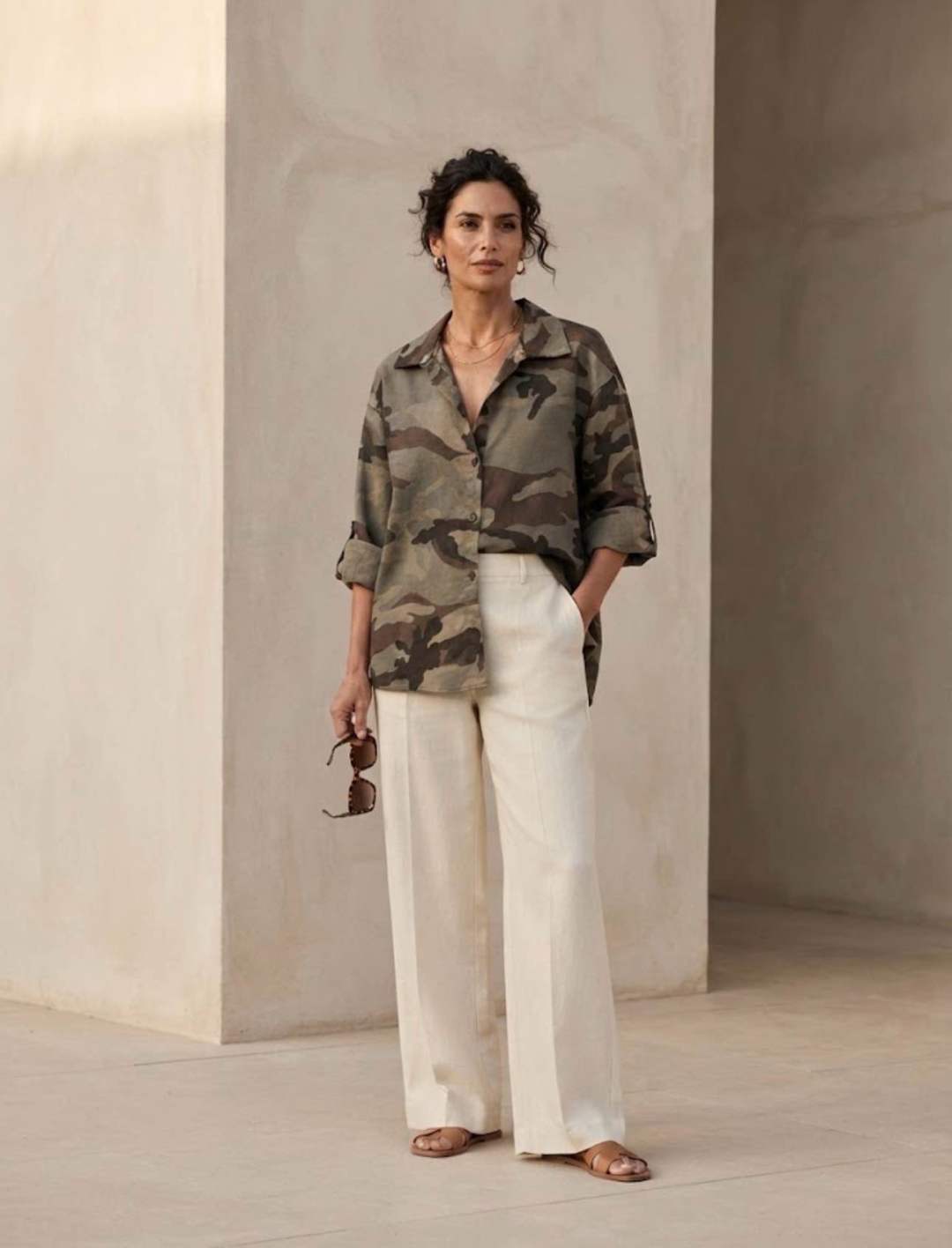 Relaxed Camo Shirt