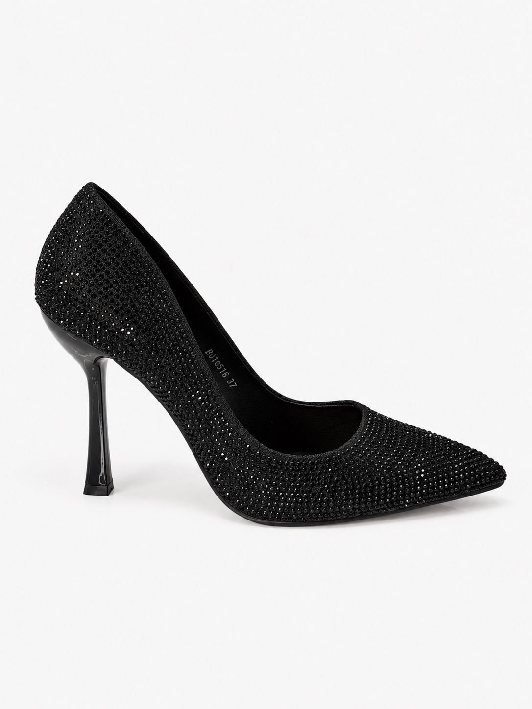 Crystal-Embellished Pointed Stilettos