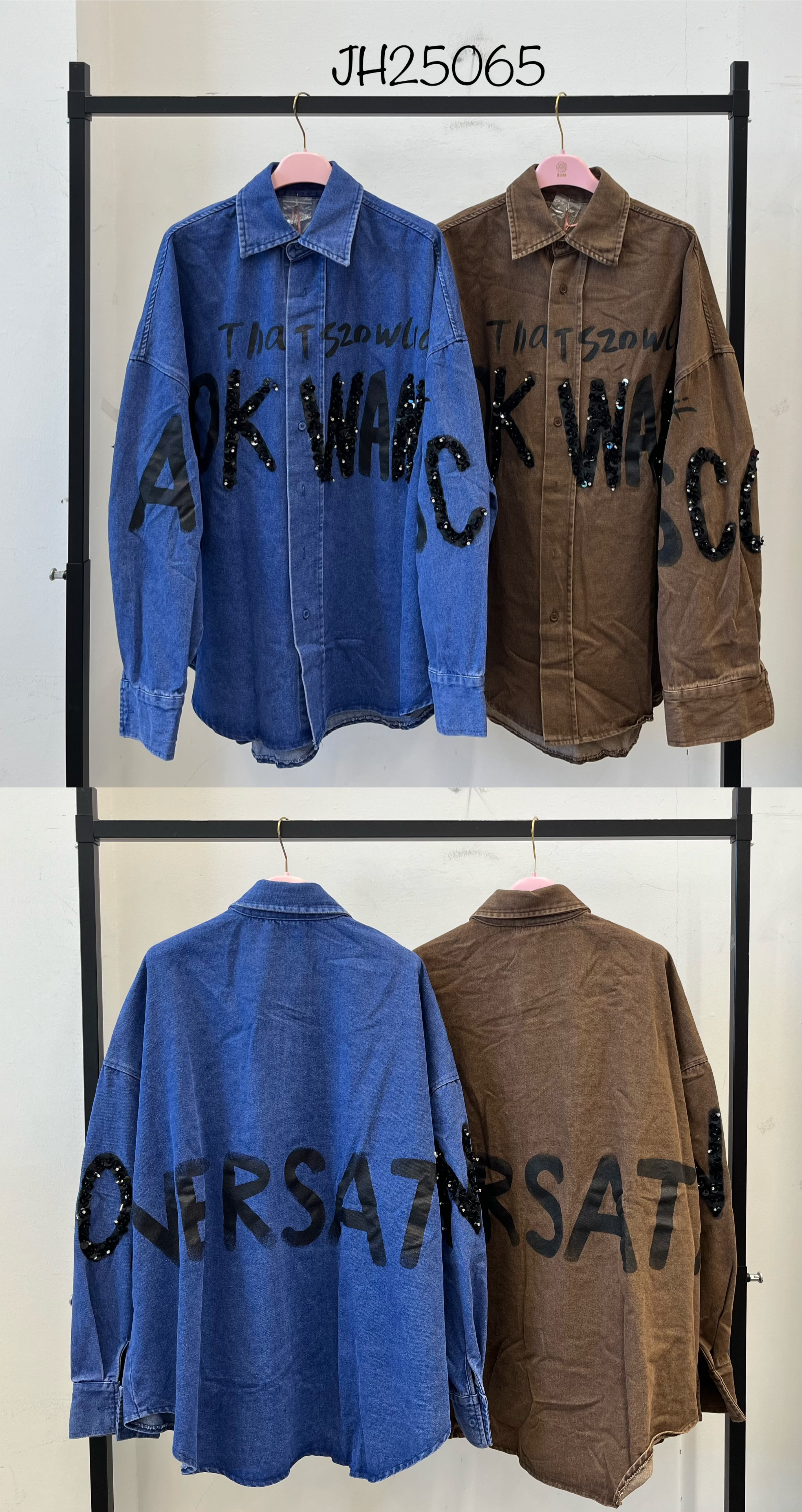 Sequin Oversized Jacket